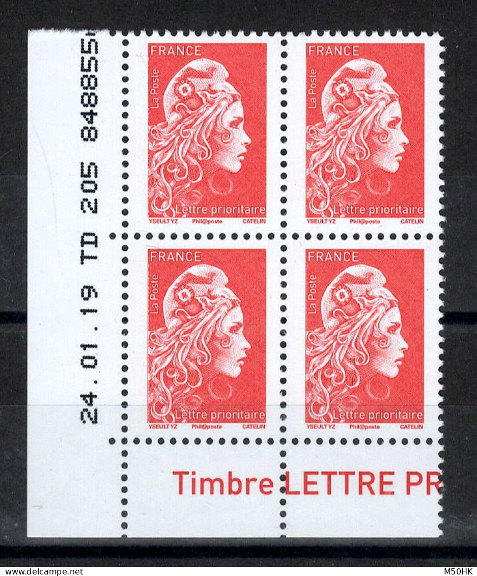 Coin Daté - YV 5253 N** MNH Luxe En Coin Daté Complet Du 24.01.19 - 2010-2019