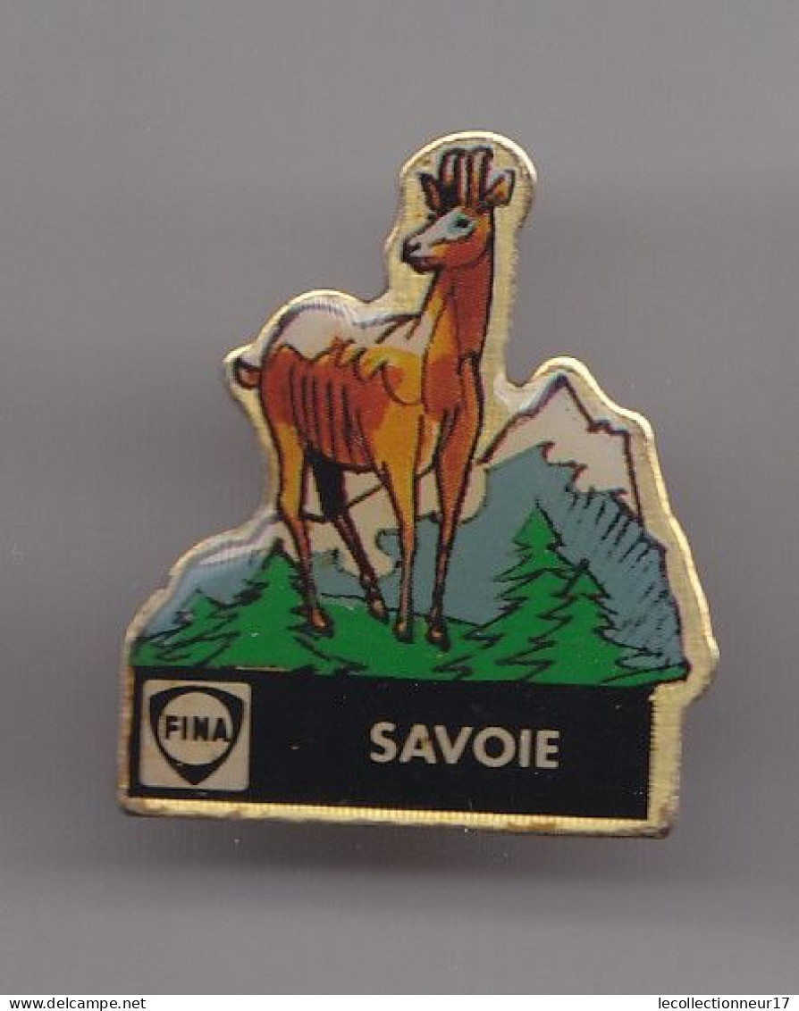 Pin's Carburant Fina Savoie Chamoix 7967JL - Brandstoffen