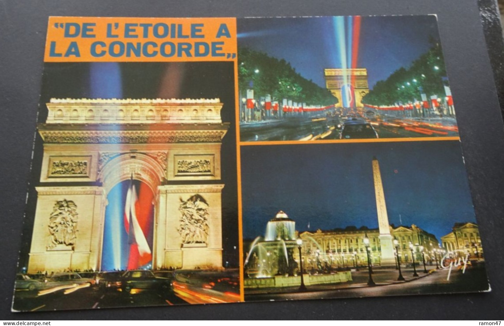 "De L'Etoile à La Concorde" - Les Merveilles De Paris - Editions "GUY", Paris - Production Leconte - Altri & Non Classificati