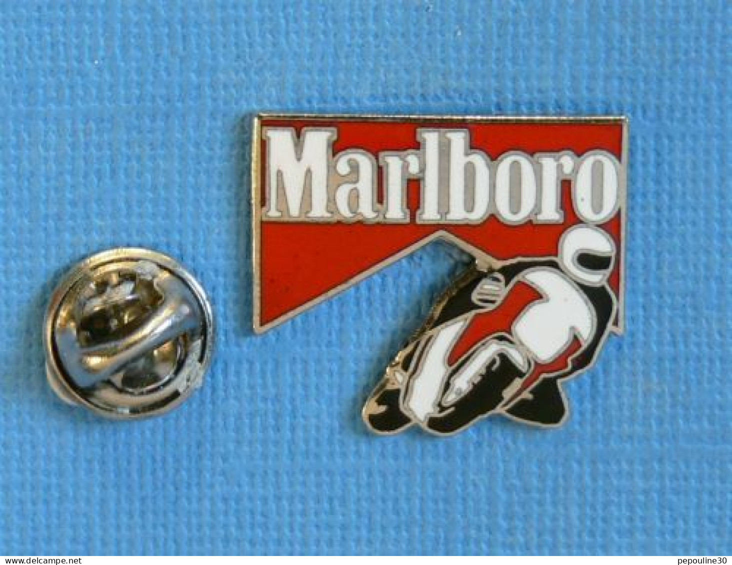 1 PIN'S //   ** CIRCUIT GP MOTO / MARLBORO ** - Moto