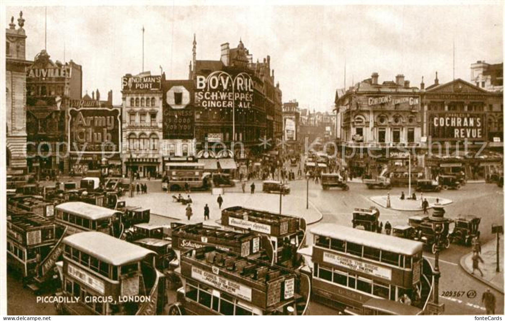 43005888 London Piccadilly Circus Bus Automobile Doppeldeckerbus - Otros & Sin Clasificación