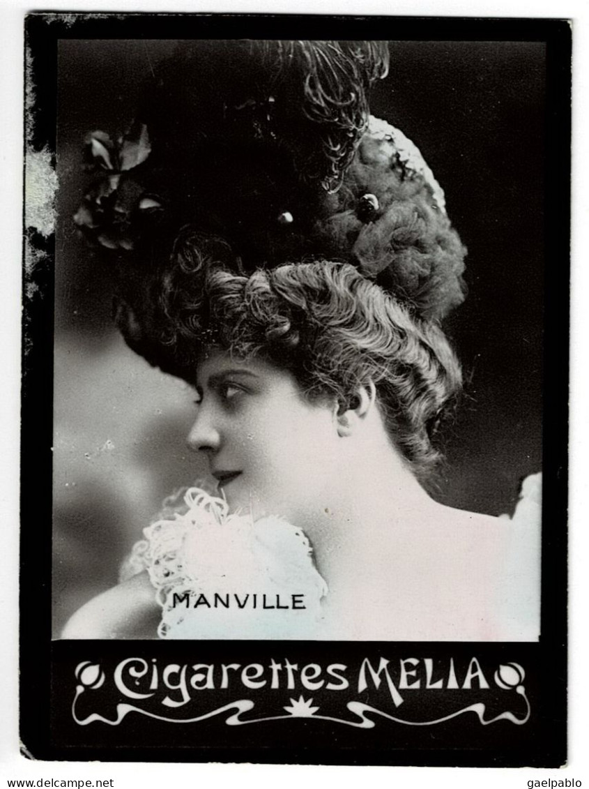 CIGARETTES MELIA - MANVILLE - Tirage E N° 7 De La Marque Etoile - 4ème Collection Mélia - Melia