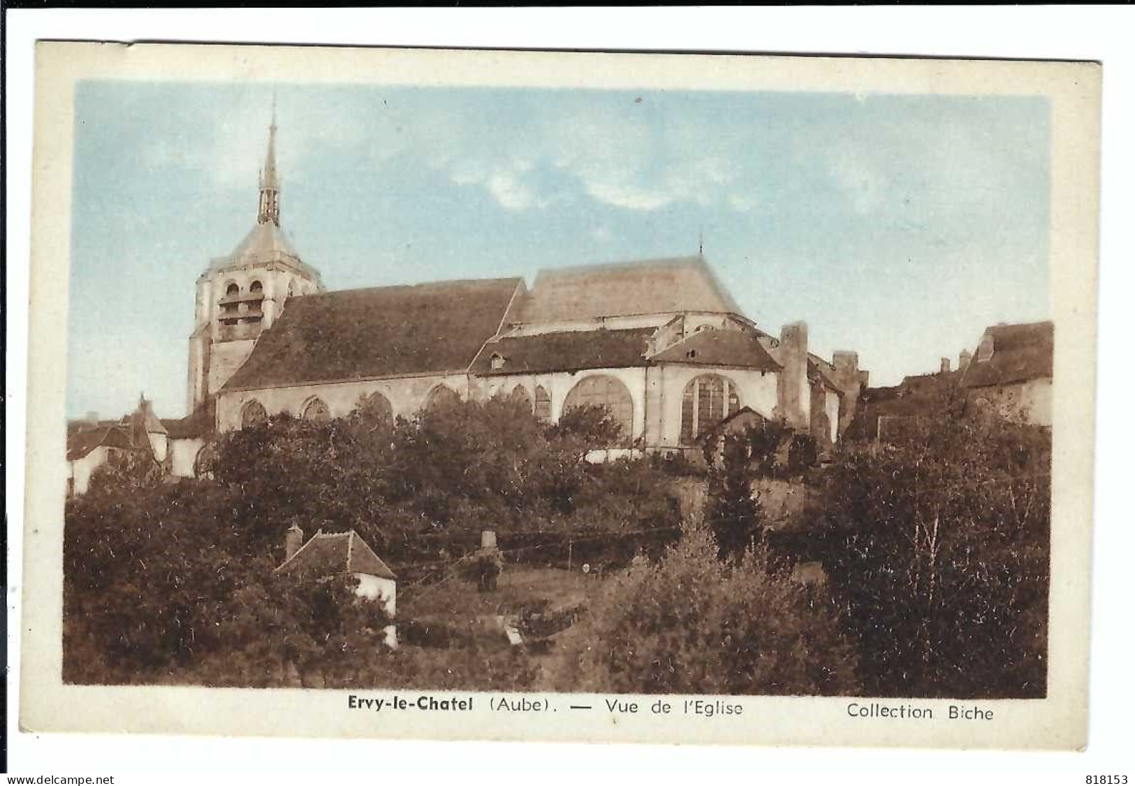 Ervy-le-Chatel (Aube) -  Vue De L'Eglise - Ervy-le-Chatel