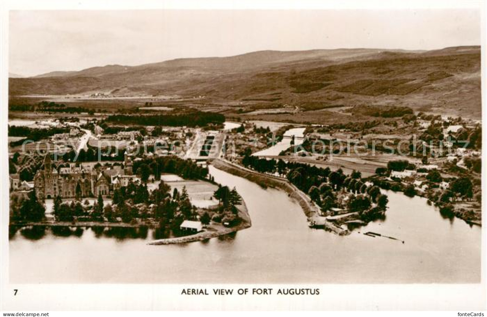 43005573 Fort Augustus Aerial View Brighton - Otros & Sin Clasificación