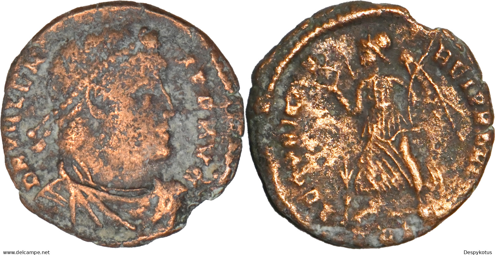 ROME - Nummus - VALENS - SECVRITAS REIPVBLICAE - 19-114 - The Christian Empire (307 AD To 363 AD)