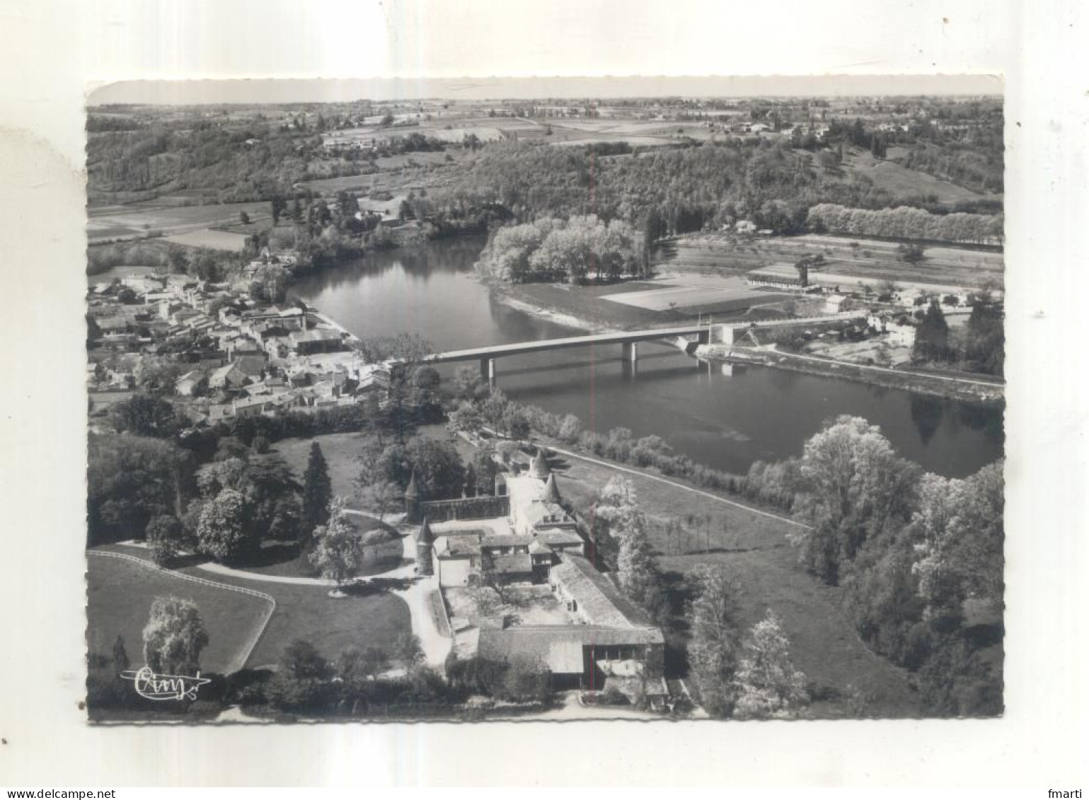 113-34. Pessac Sur Dordogne, Vue Panoramique Aérienne - Pessac