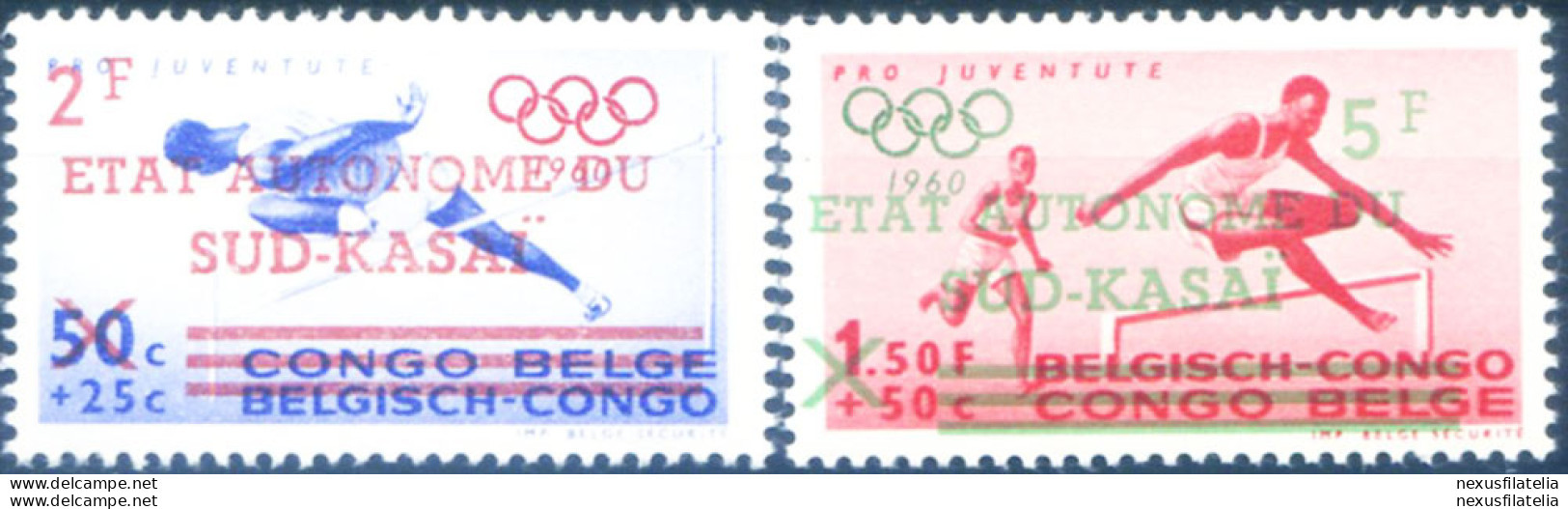 Sud Kasai. Sport. Olimpiadi Roma 1961. - Altri & Non Classificati