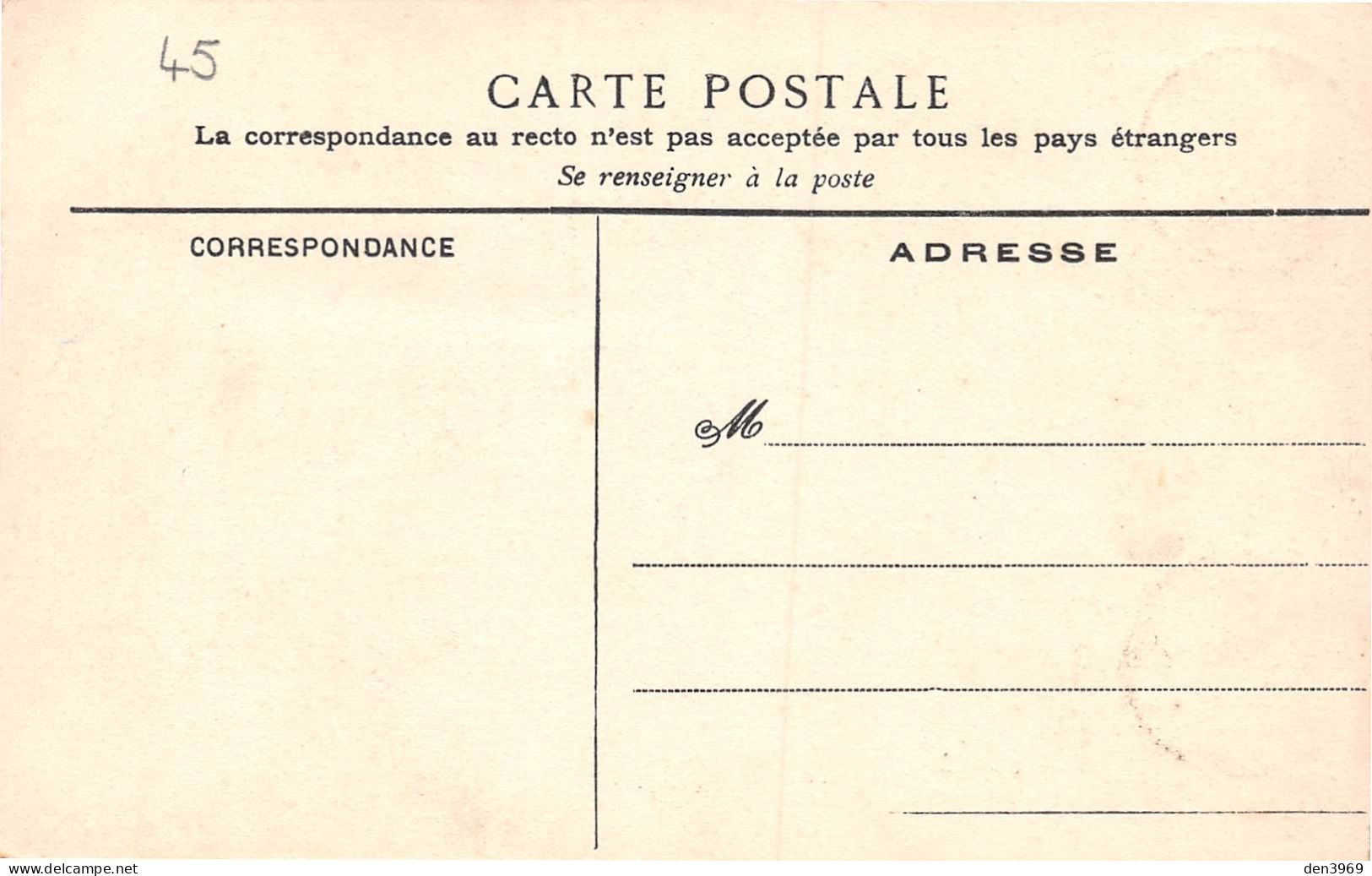 GUYANE - Peaux-Rouges - Nu Ethnique, Guerriers, Lances, Canne - Voyagé 1907 (2 Scans) - Other & Unclassified