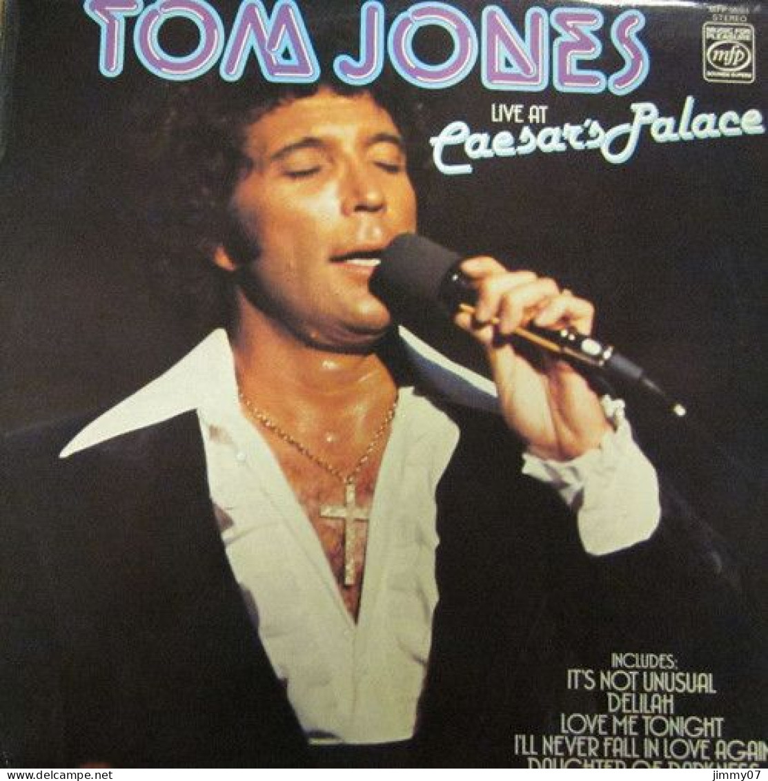 Tom Jones - Live At Caesar's Palace (LP, Album, RE) - Rock