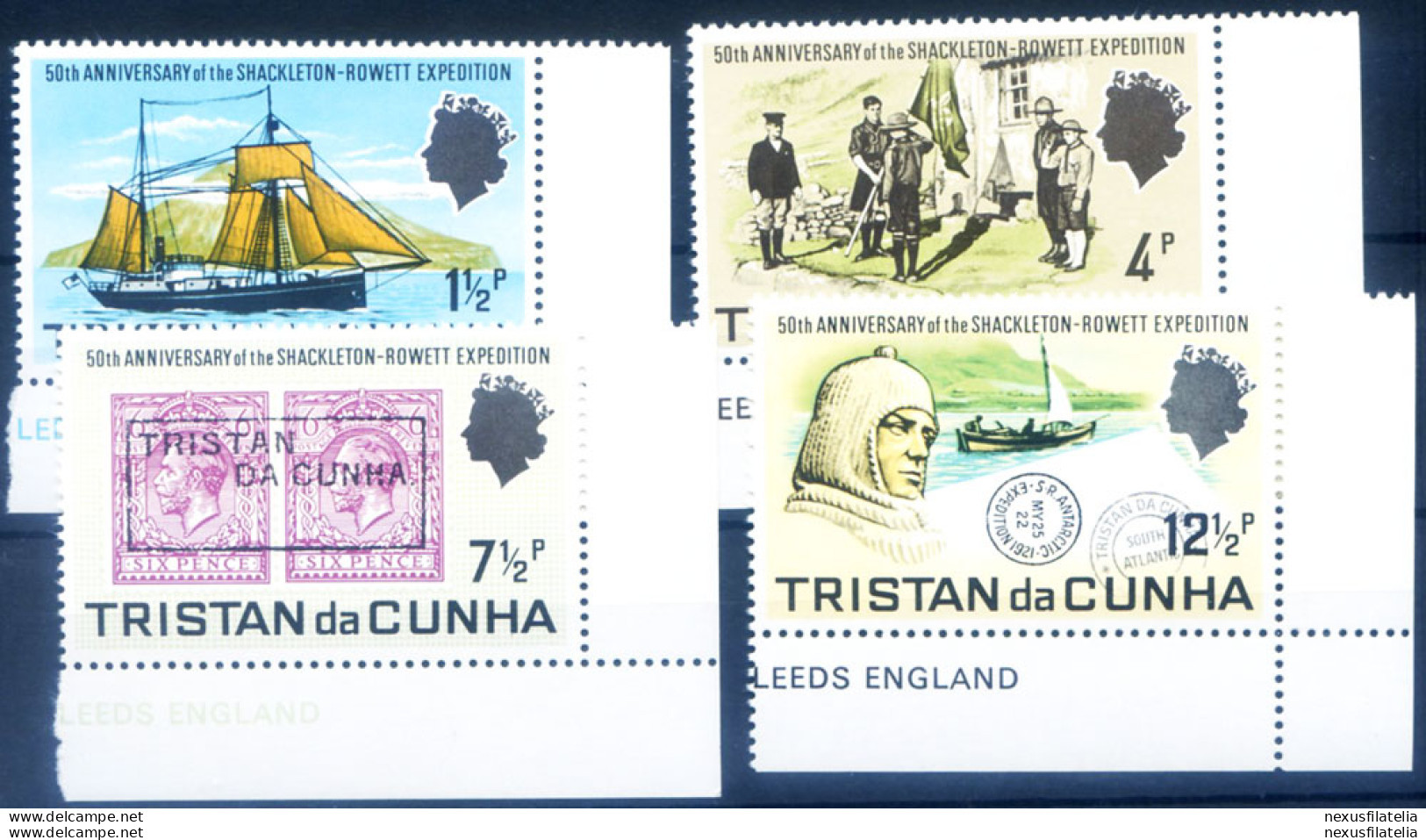 Spedizione Shackleton-Rowett 1971. - Tristan Da Cunha