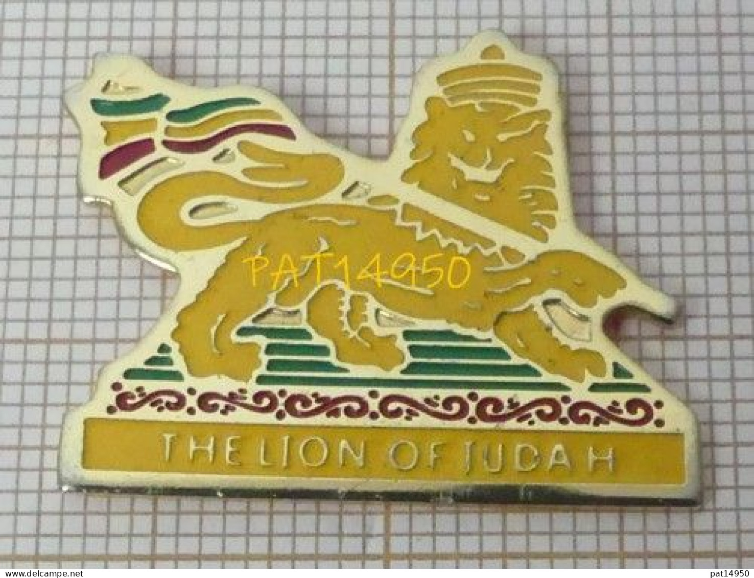 PAT14950 THE LION OF JUDAH  ETHIOPIE DRAPEAU - Villes