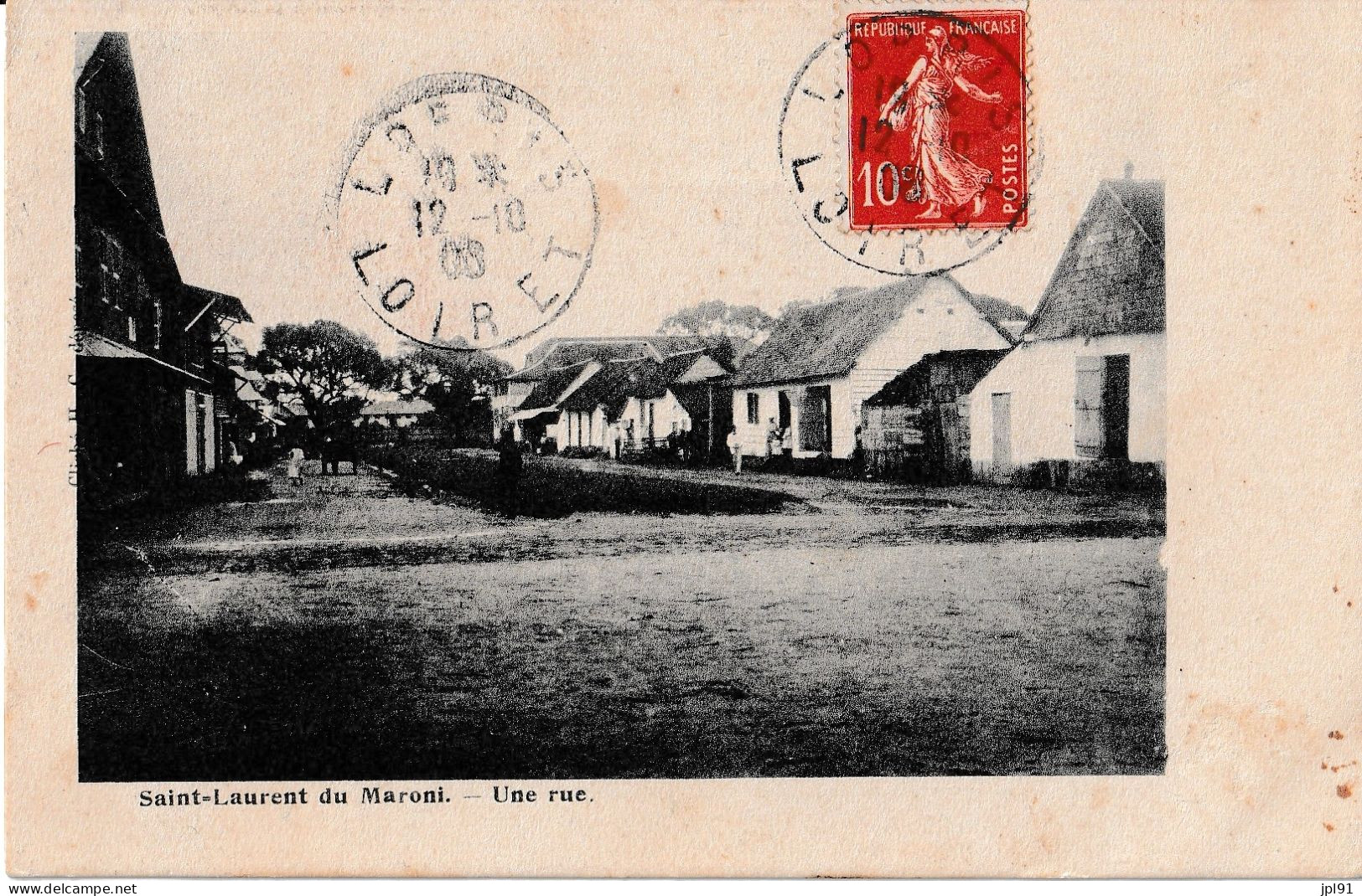 GUYANE FRANCAISE Saint Laurent Du Maroni Une Rue - Other & Unclassified