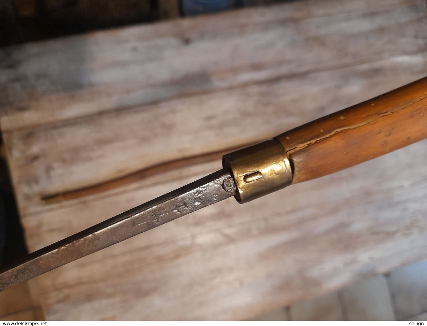 Ancienne Canne De Marché épée 1920/30's - Armas Blancas