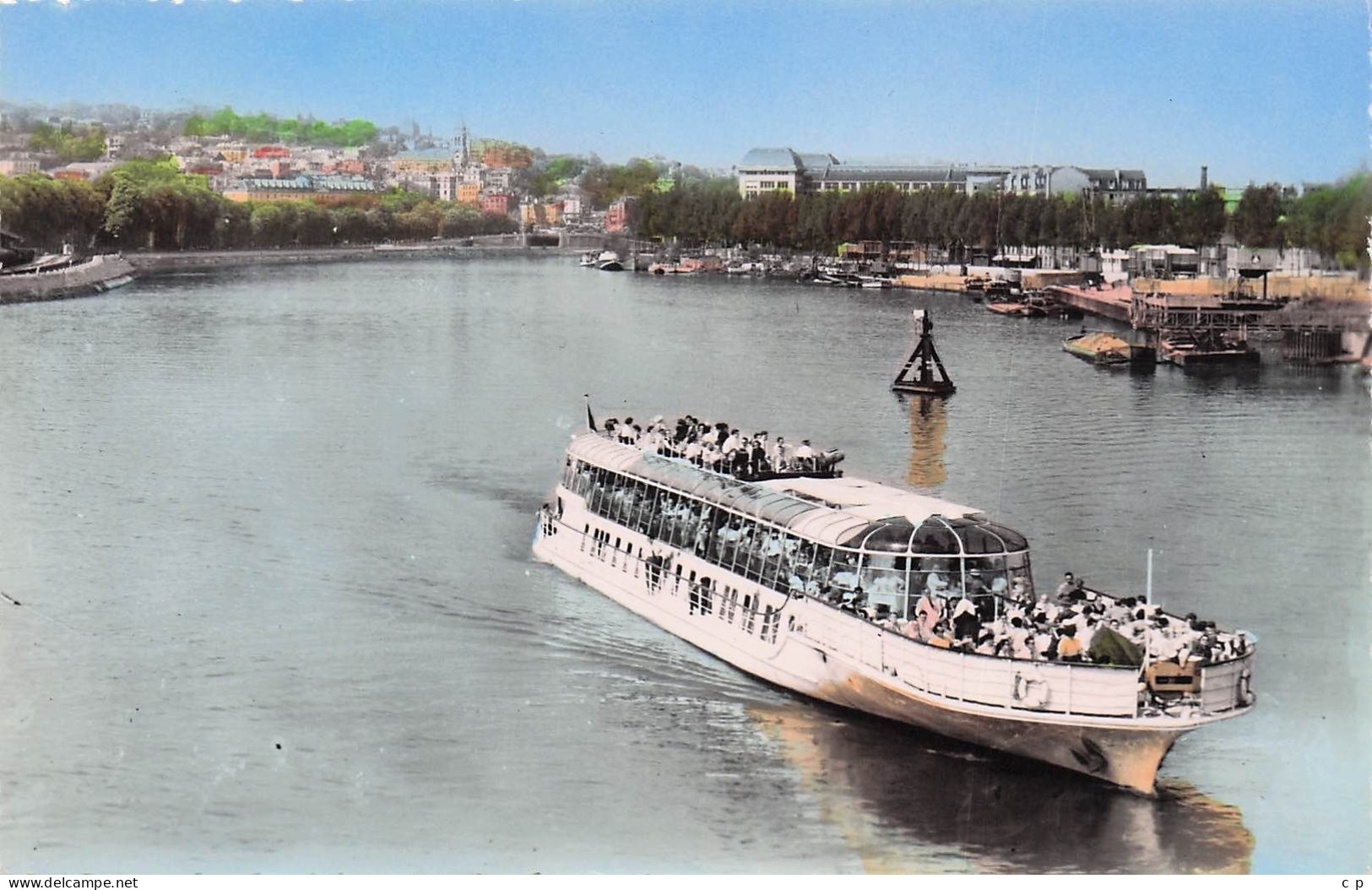 Boulogne  Billancourt - Bord De Seine - Bateau De Tourisme -  Saint Cloud   -  CPSM °J - Boulogne Billancourt