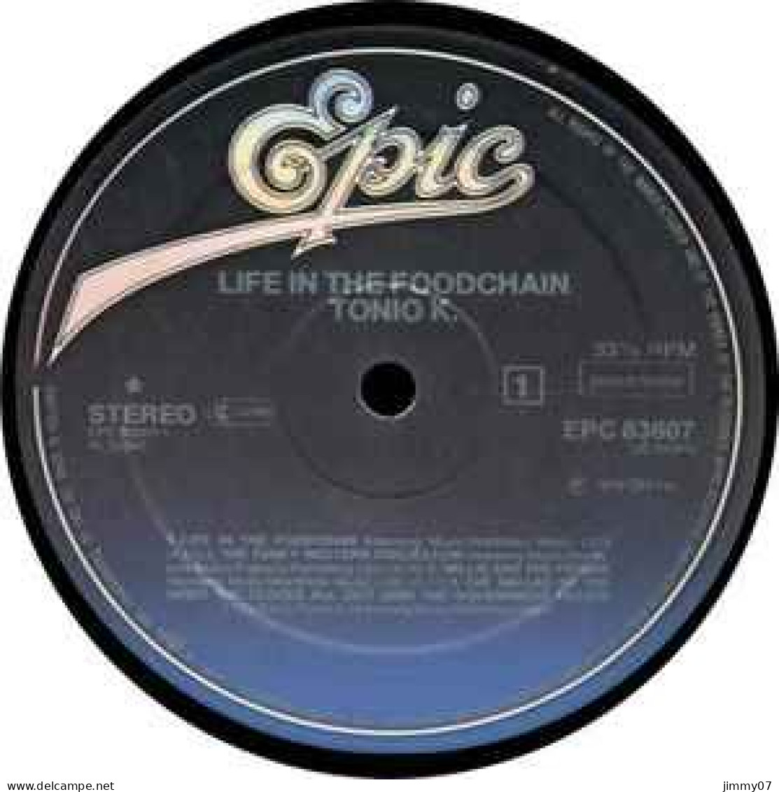Tonio K. - Life In The Foodchain (LP, Album, RP) - Rock