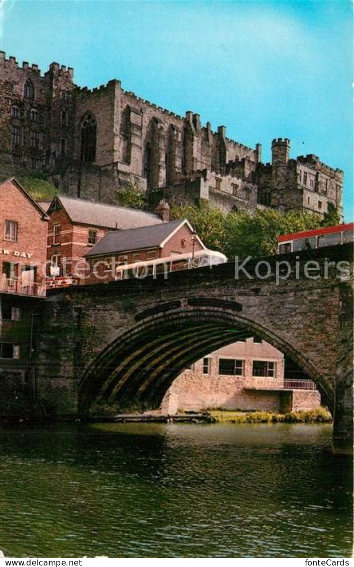 43004836 Durham UK Castle And River Wear Bridge  - Altri & Non Classificati