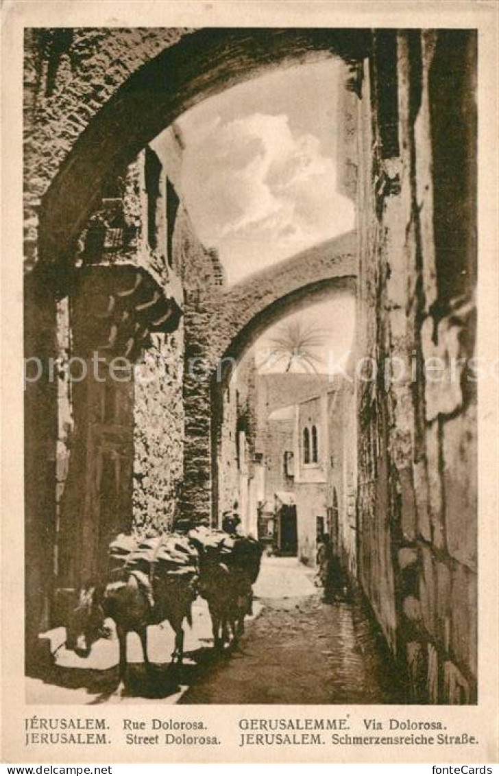 42963525 Jerusalem Yerushalayim Rue Dolorosa Jerusalem Yerushalayim - Israël