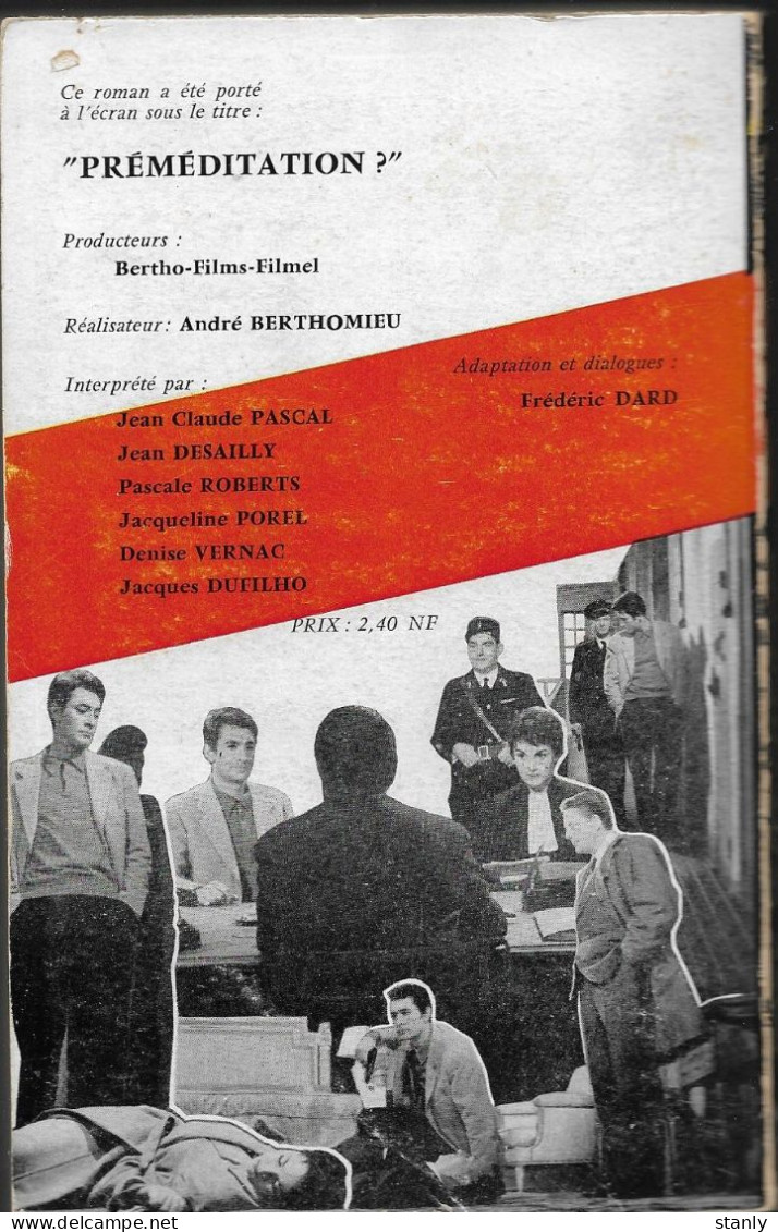 FLEUVE NOIR - FREDERIC DARD  - N°178 -  TOI QUI VIVAIS  - COLLECTION SPECIAL POLICE - EO 1958 - Fleuve Noir