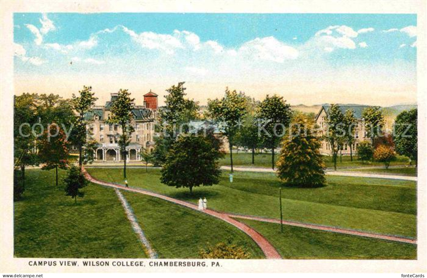 42735464 Chambersburg Pennsylvania Campus View Wilson College Chambersburg Penns - Sonstige & Ohne Zuordnung