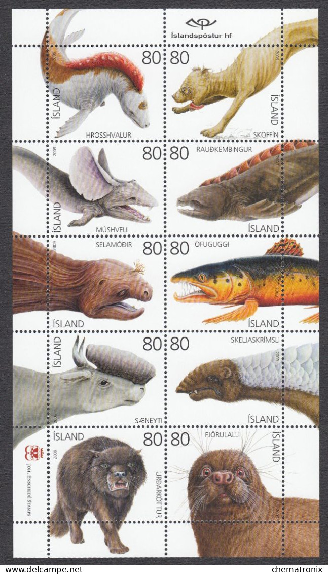 Island 2009 - Colección -  MNH ** - Komplette Jahrgänge