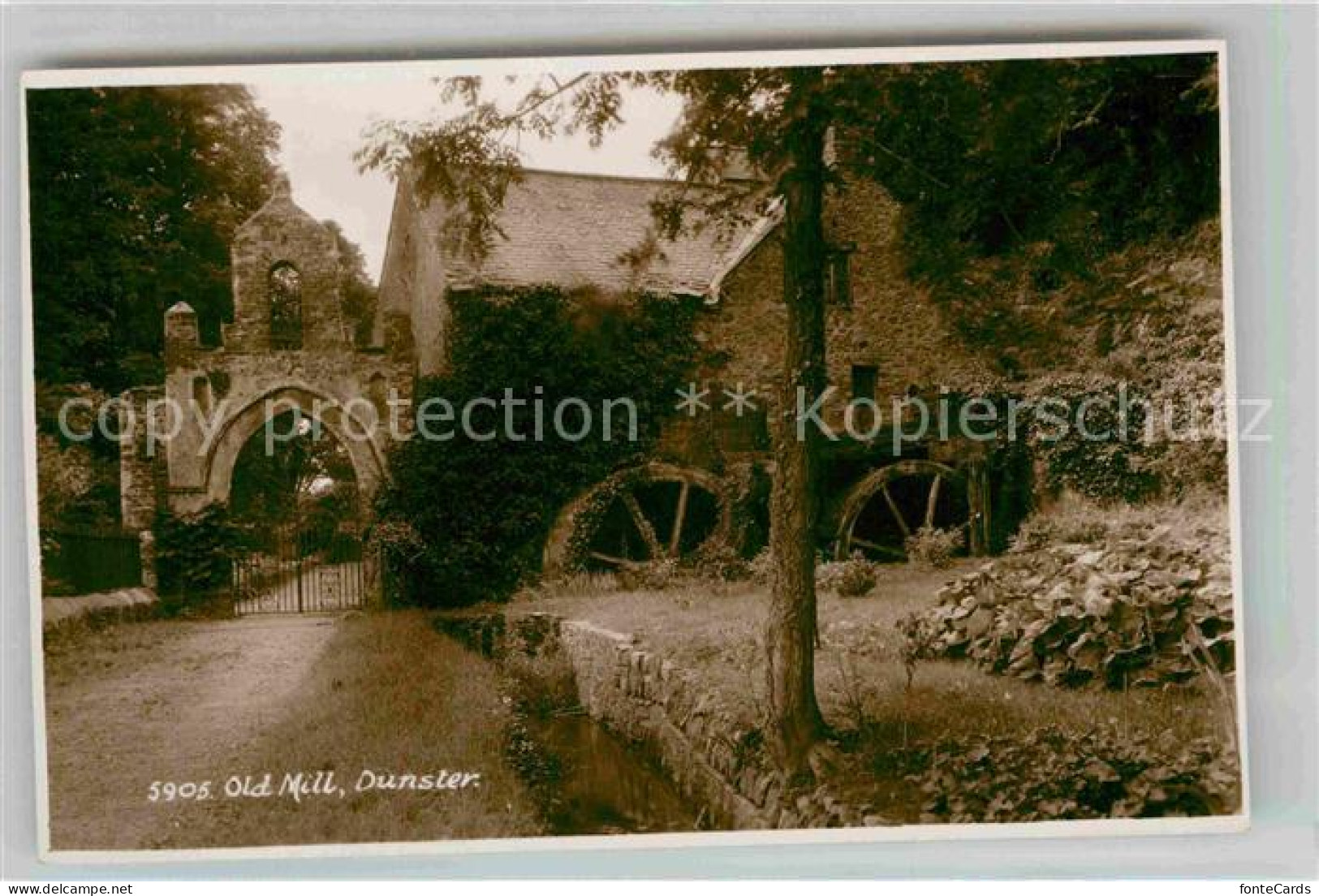 42728087 Dunster Old Mill West Somerset - Andere & Zonder Classificatie