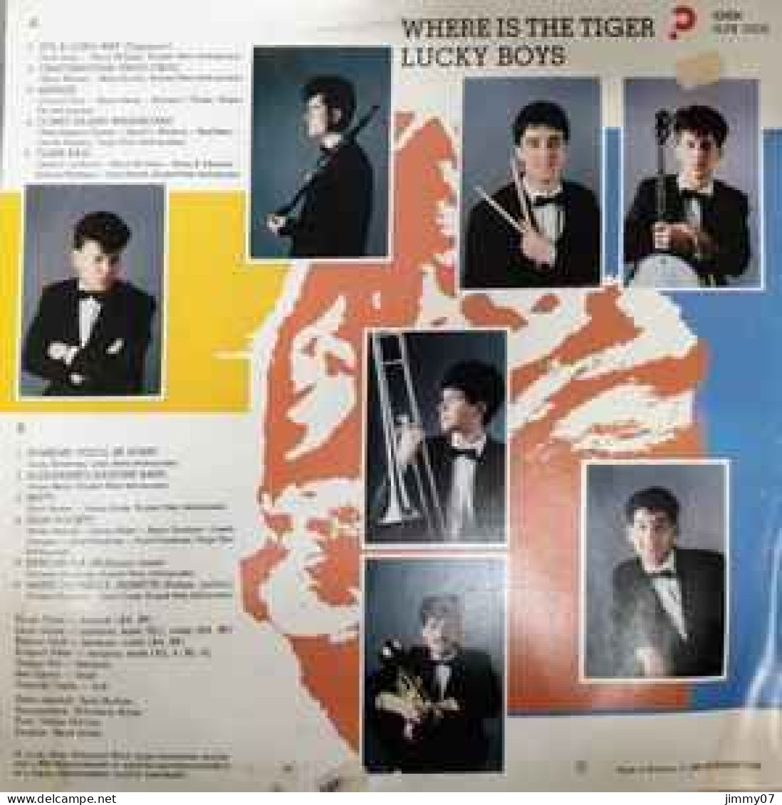 Lucky Boys  - Where Is The Tiger? (LP, Album) - Jazz