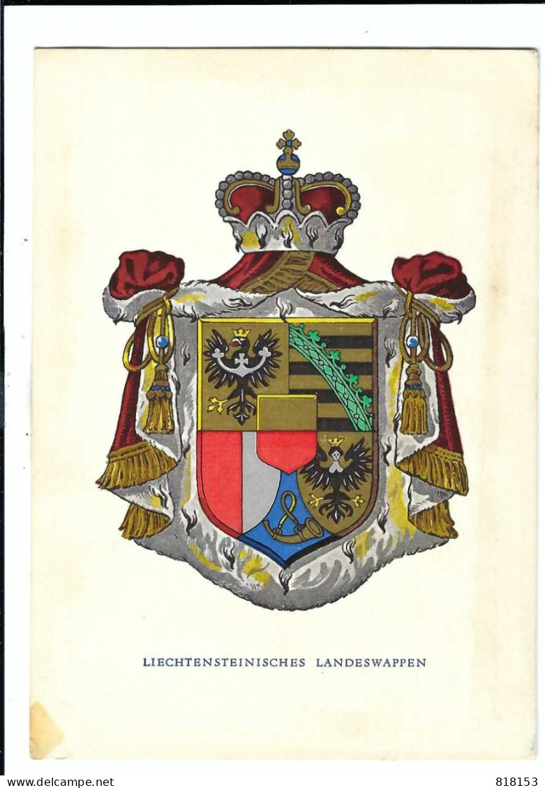 LIECHTENSTEINISCHES LANDESWAPPEN - Liechtenstein