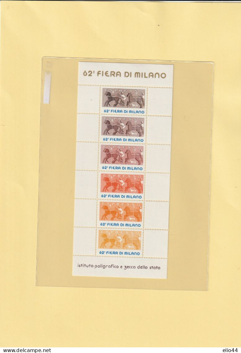 Francobolli - Erinnofilia - Milano '85 - 62^ Fiera Di Milano - - Erinnophilie