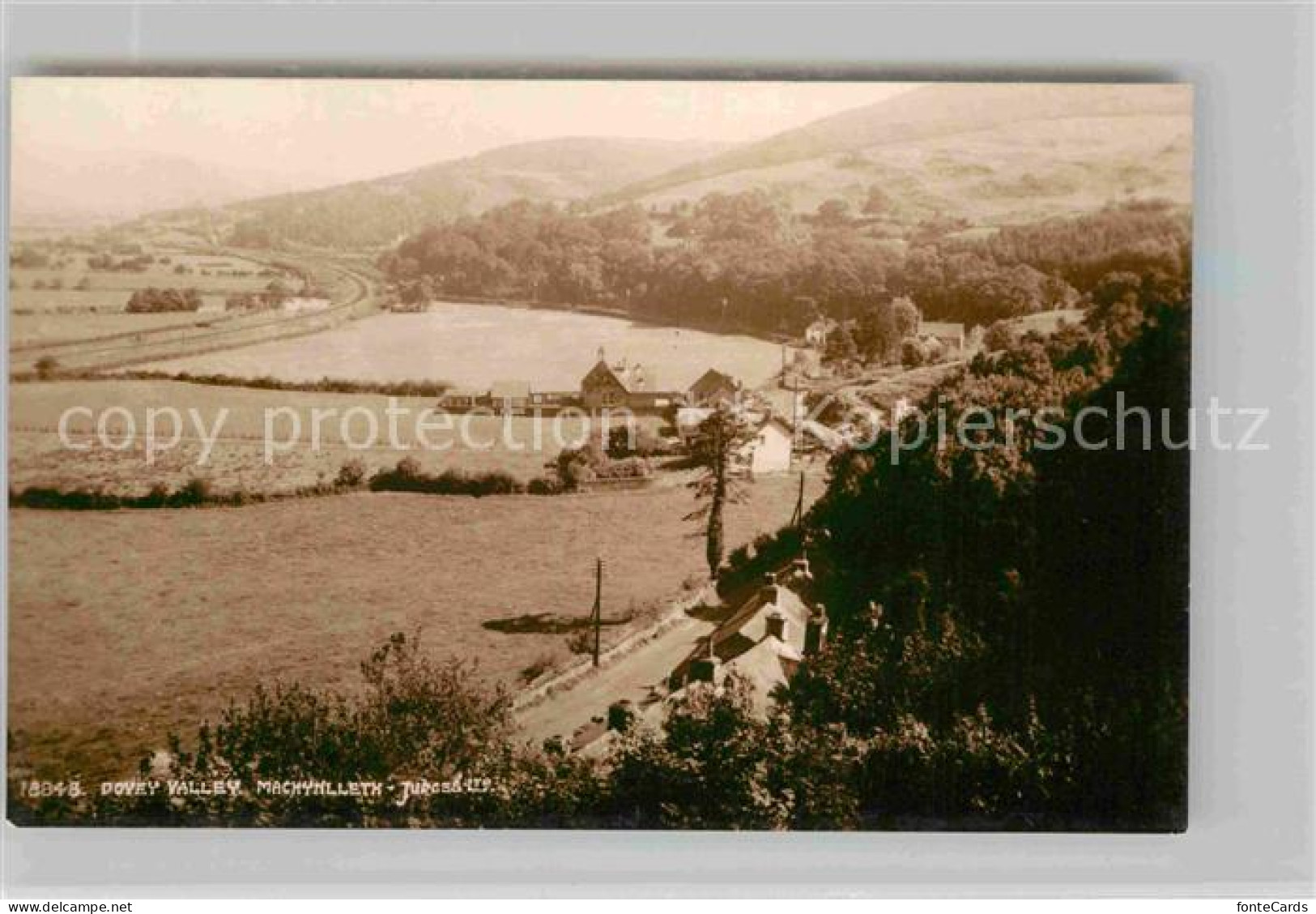 42727702 Machynlleth Panorama  Powys - Andere & Zonder Classificatie