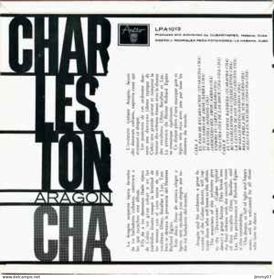 Orquesta Aragon - Charleston Cha (LP) - Música Del Mundo