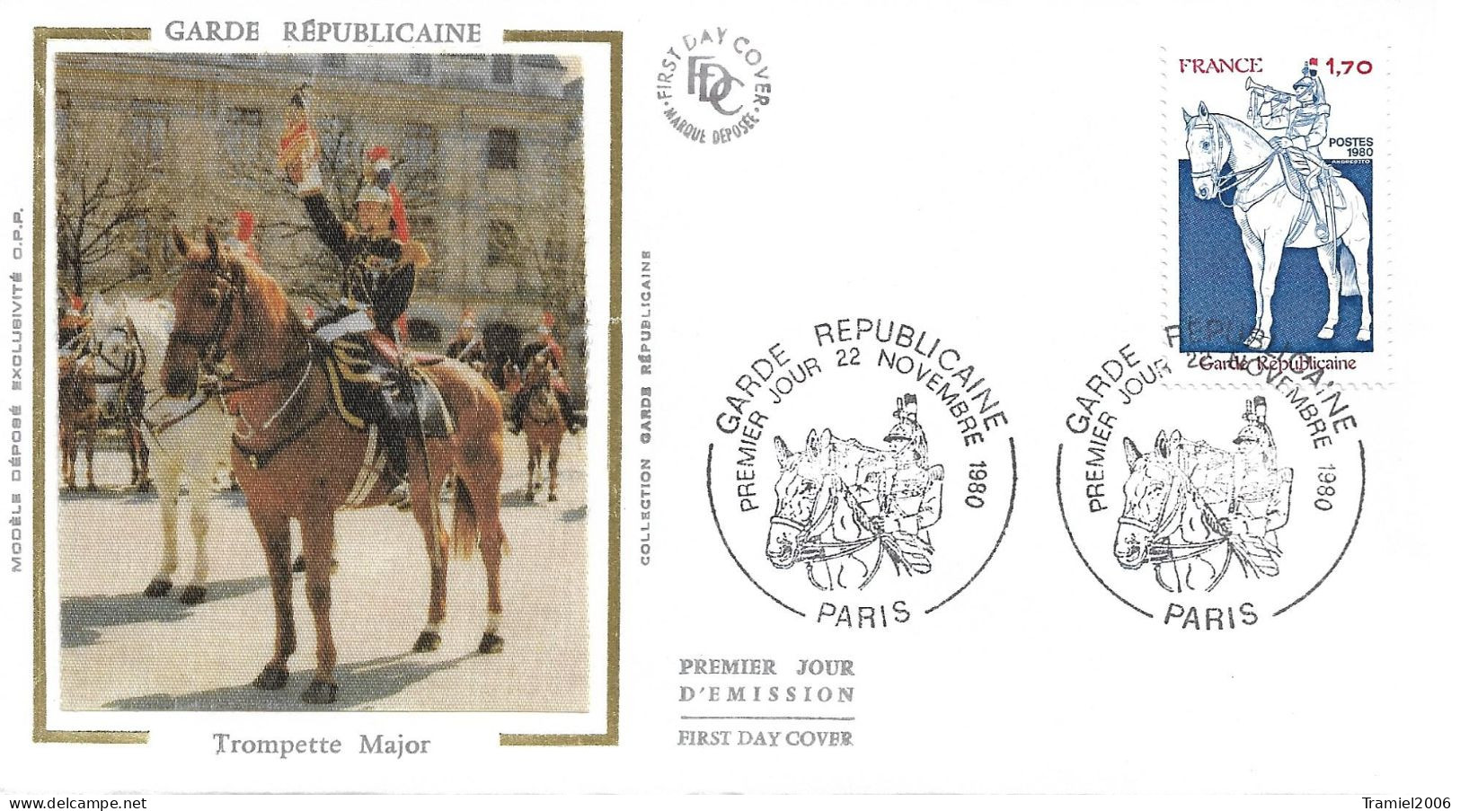 FRANCE 1980 - YT 2115 - Garde Républicaine - 22.11.1980 - 1980-1989