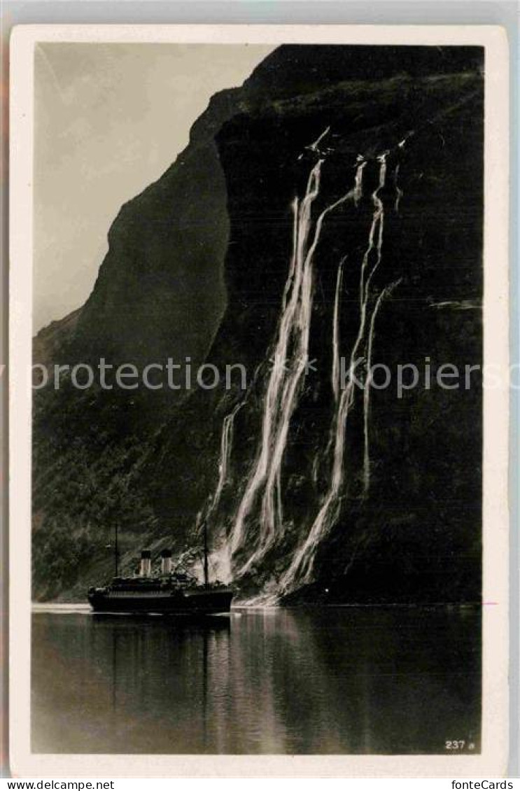 42726951 Geiranger Wasserfall Die Sieben Schwestern  Norwegen - Norvège