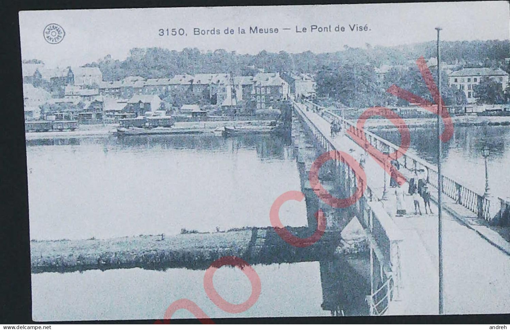 VISE  1914  Bords De Meuse Le Pont - Wezet