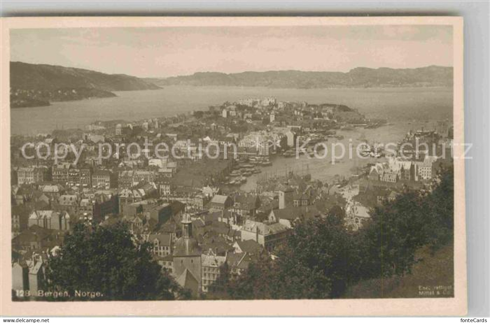 42726931 Bergen Norwegen Panorama  Norwegen - Norvège