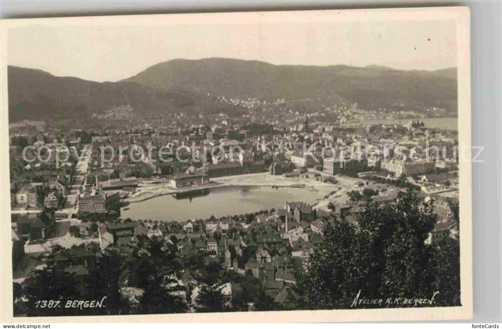 42726928 Bergen Norwegen Panorama  Norwegen - Noruega