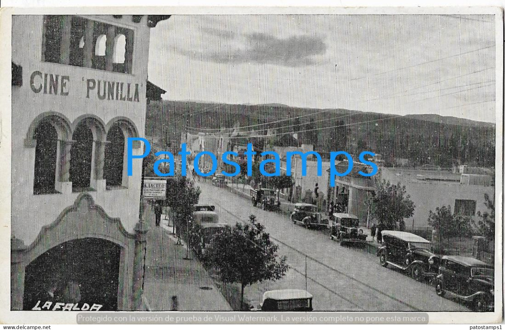 227585 ARGENTINA CORDOBA LA FALDA CINE PUNILLA POSTCARD - Argentina