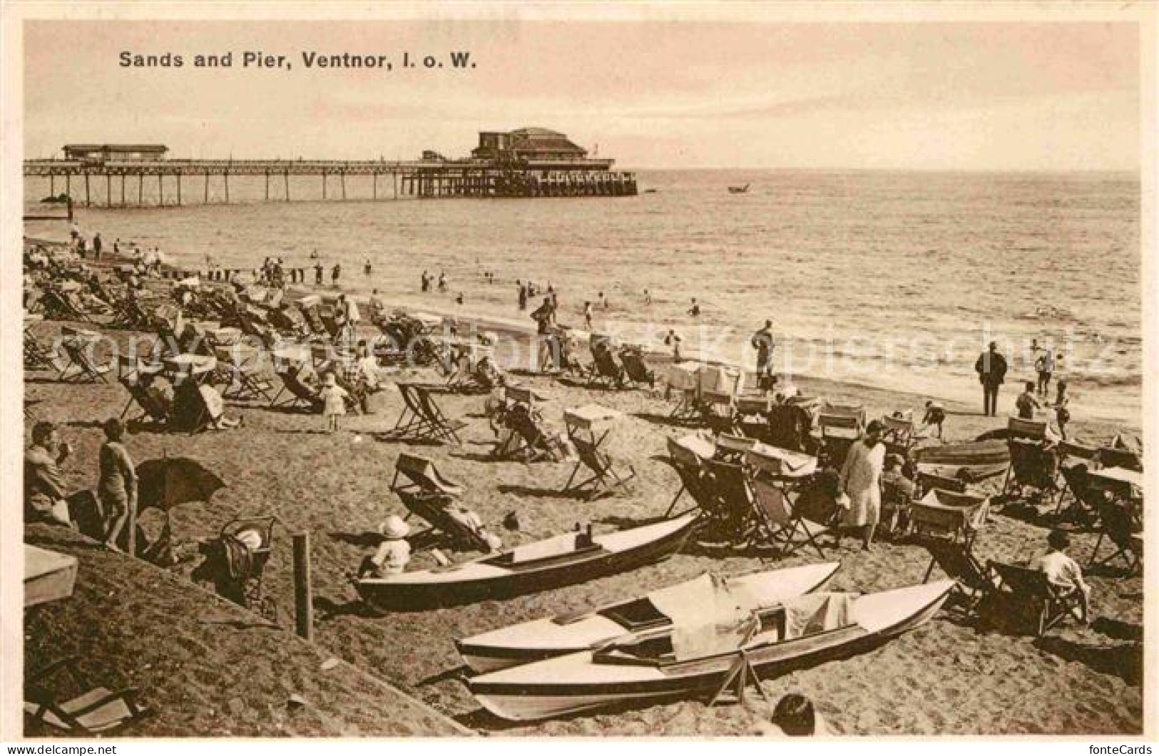 42717958 Ventnor Isle Of Wight Sands And Pier Isle Of Wight - Sonstige & Ohne Zuordnung