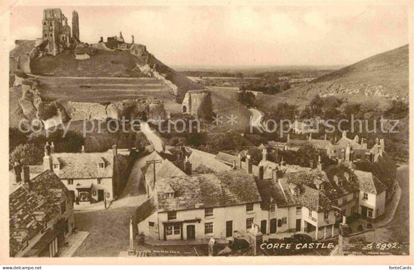 42717949 Corfe Dorset Corfe Castle Purbeck - Otros & Sin Clasificación