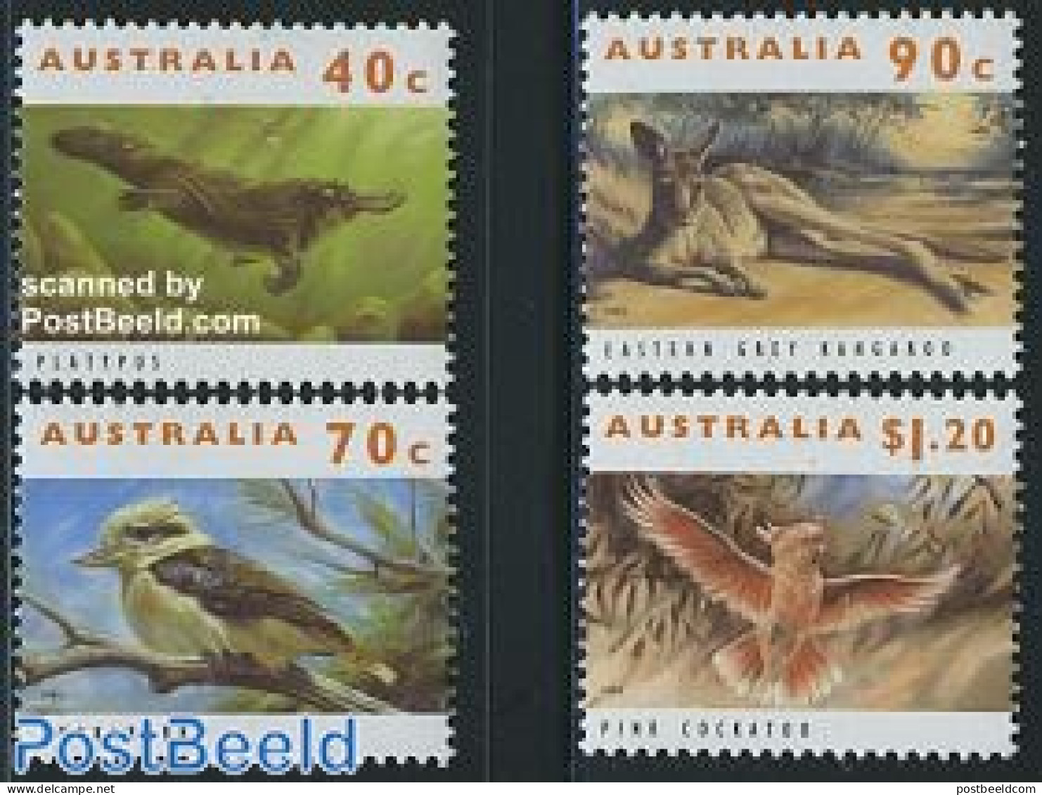 Australia 1993 Animals 4v, Mint NH, Nature - Animals (others & Mixed) - Birds - Ongebruikt
