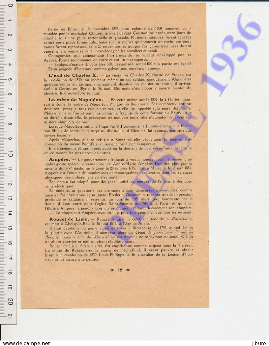 2 Vues 1936 Attentat De Fieschi Paris - Sin Clasificación