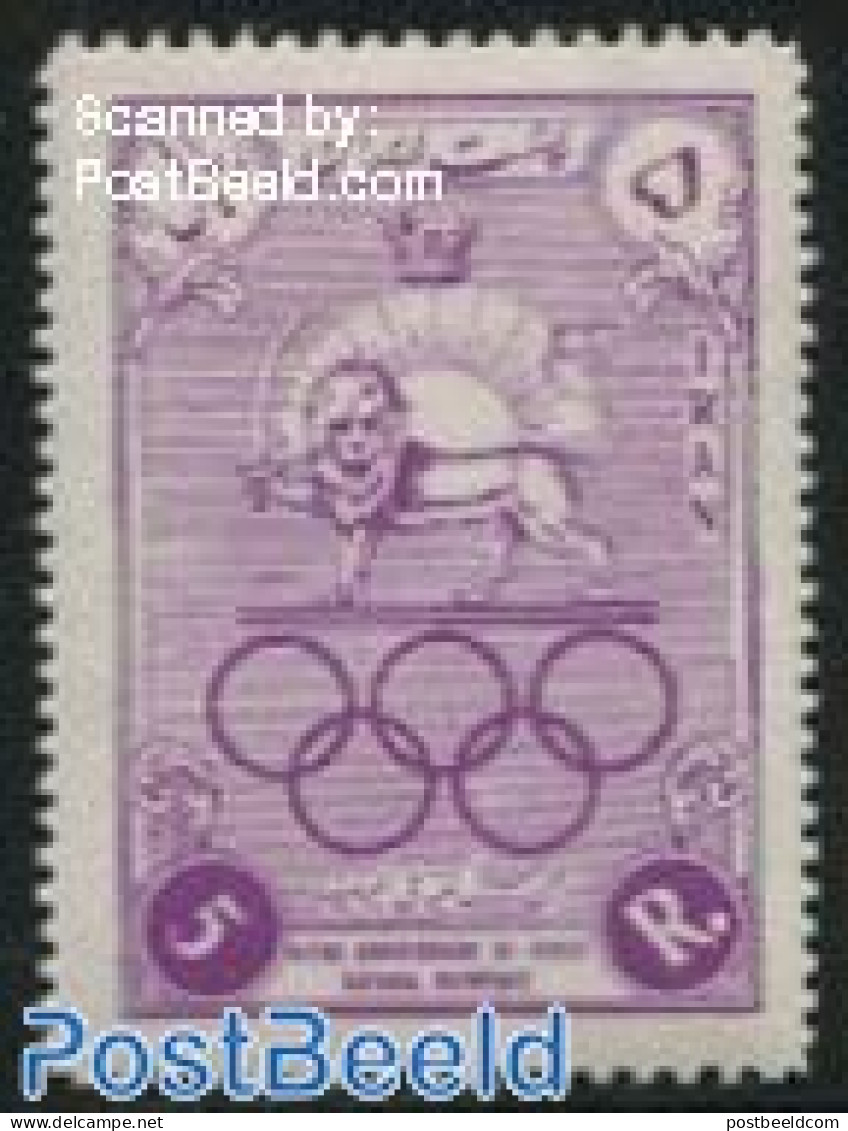 Iran/Persia 1956 Olympic Committee 1v, Mint NH, Sport - Olympic Games - Iran