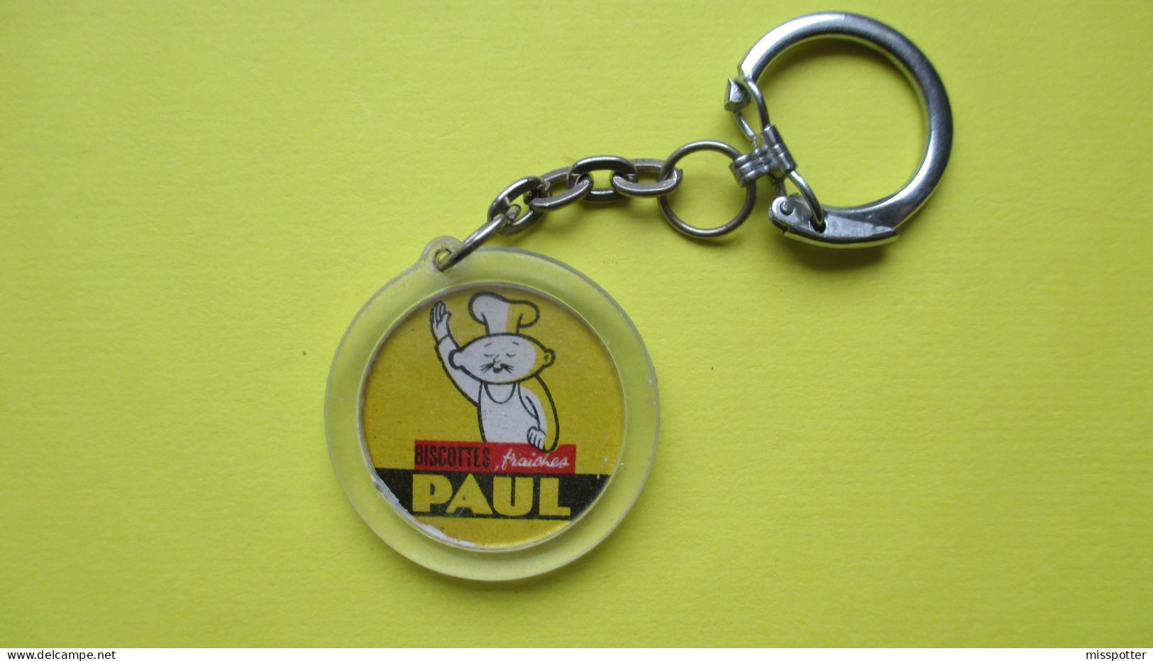 Porte Clé Vintage Bambi Walt Disney Biscottes Paul - Schlüsselanhänger