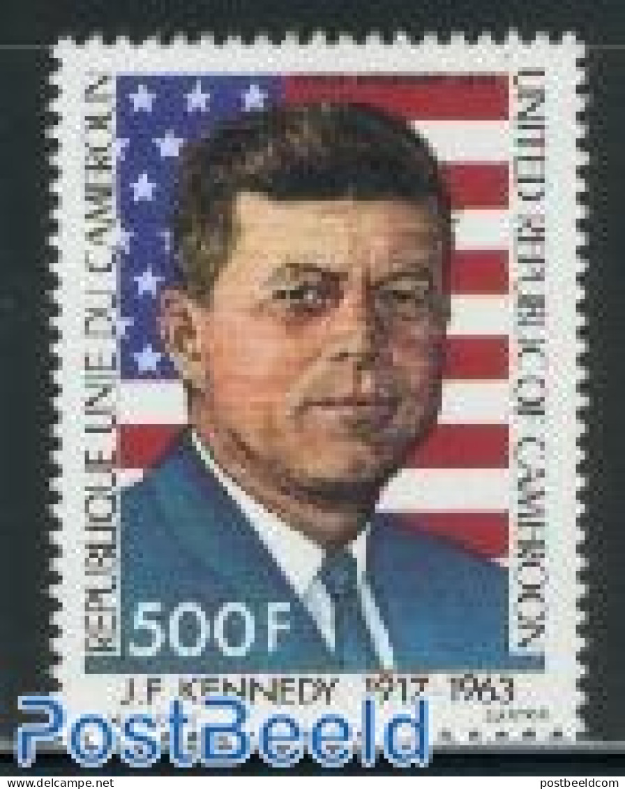Cameroon 1983 J.F. Kennedy 1v, Mint NH, History - American Presidents - Kameroen (1960-...)