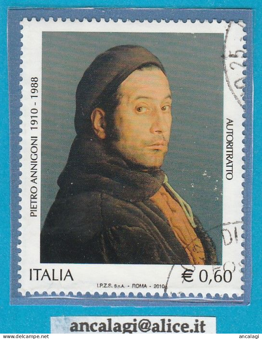 USATI ITALIA 2010 - Ref.1175A "PIETRO ANNIGONI" 1 Val. - - 2001-10: Used