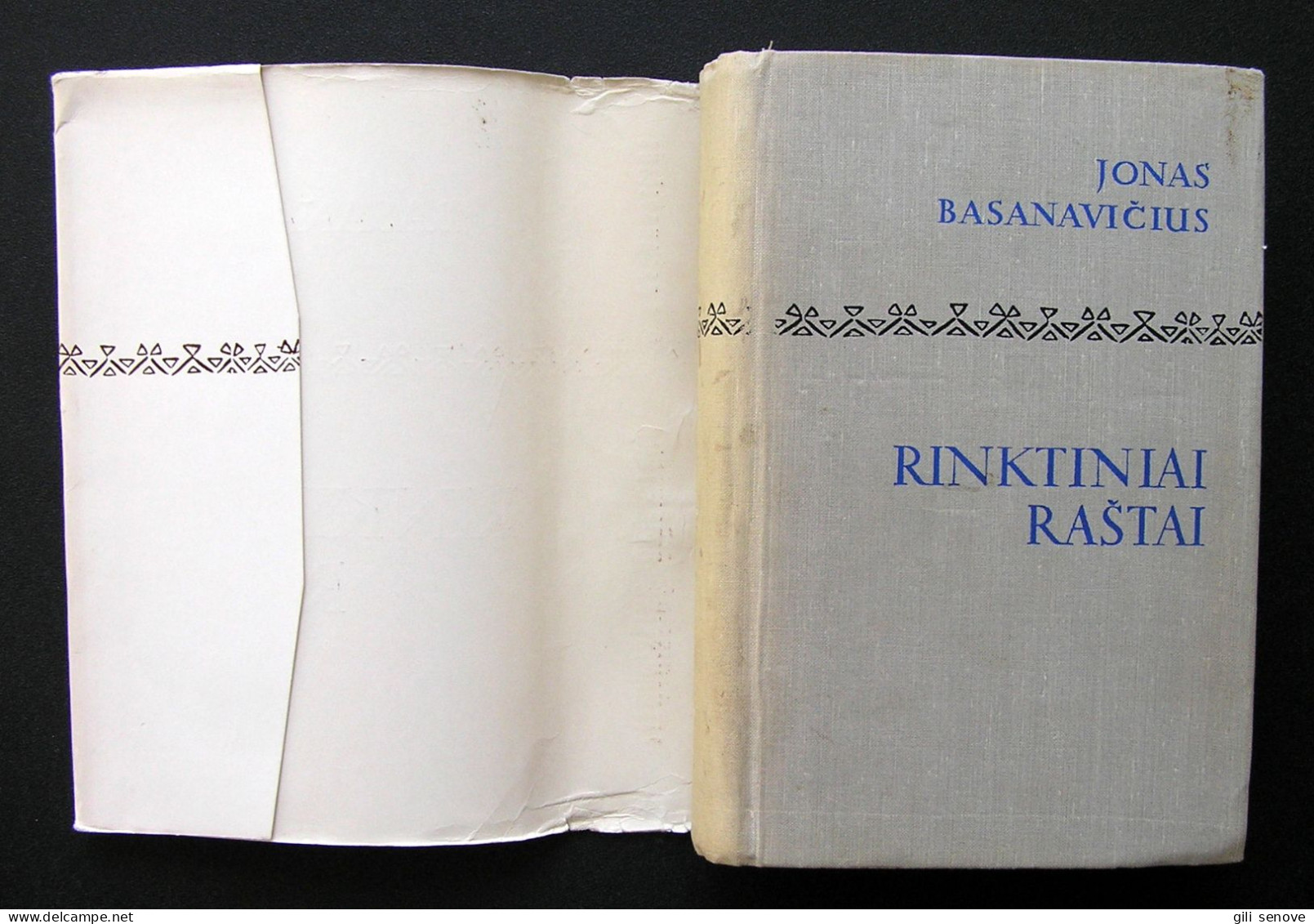 Lithuanian Book / Rinktiniai Raštai By Basanavičius 1970 - Culture