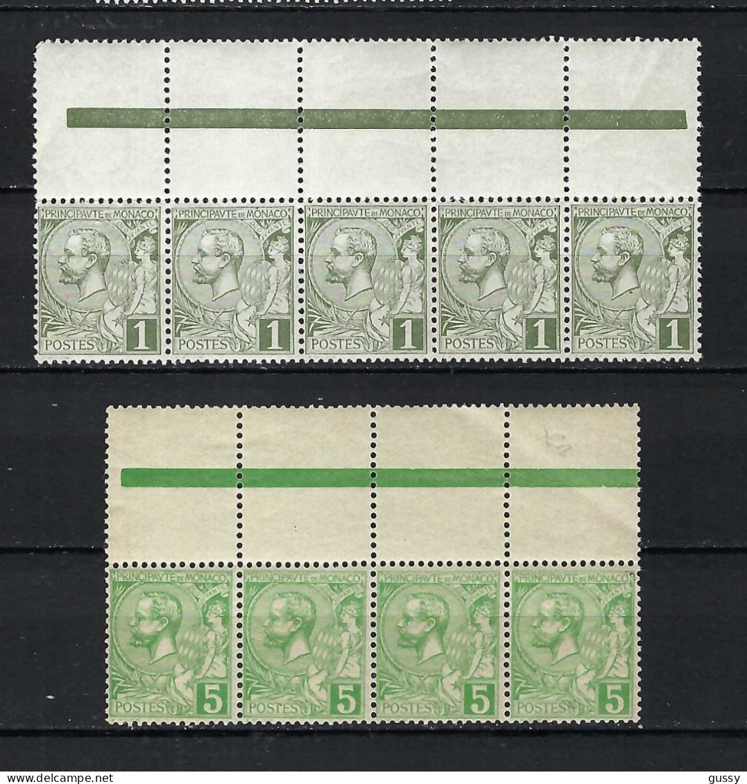 MONACO 1891-1901:  Lot De Neufs** - Unused Stamps