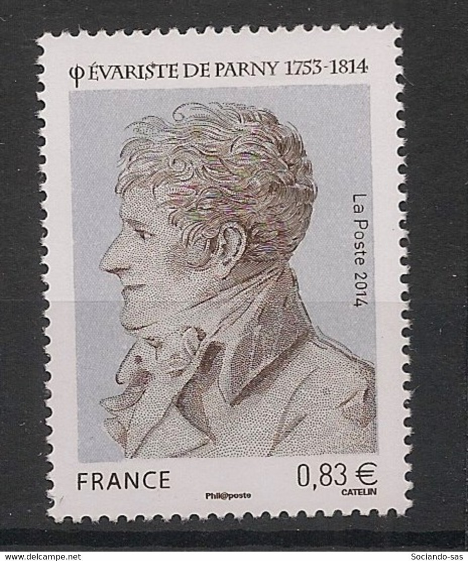 FRANCE - 2014 - N°YT. 4915 - Evariste De Parny - Neuf Luxe ** / MNH / Postfrisch - Neufs