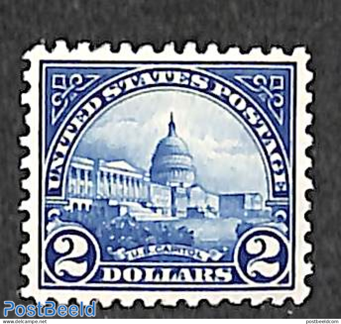 United States Of America 1922 $2, Stamp Out Of Set, Unused (hinged) - Ungebraucht