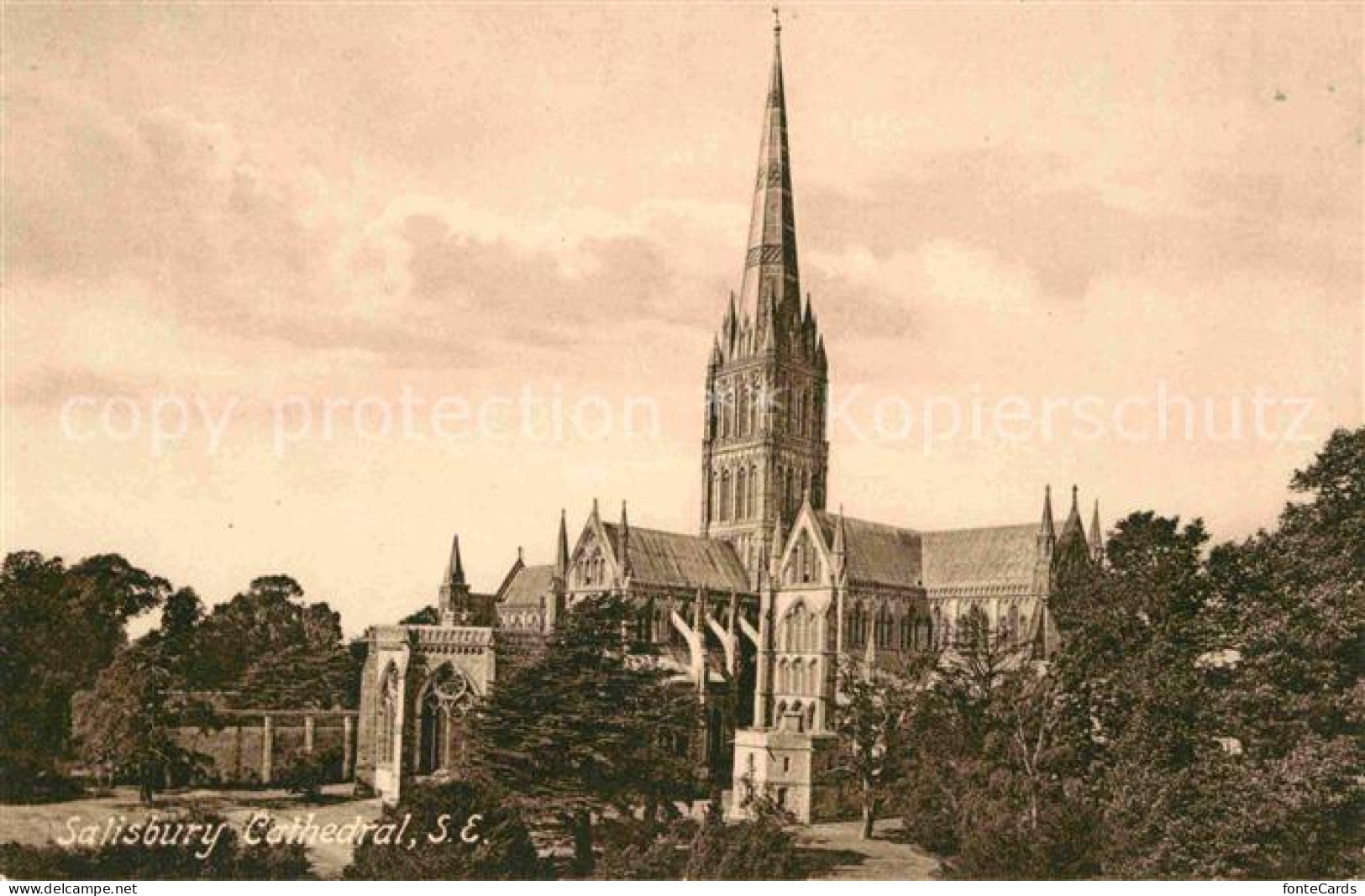 42715305 Salisbury Wiltshire Kathedrale Salisbury - Altri & Non Classificati