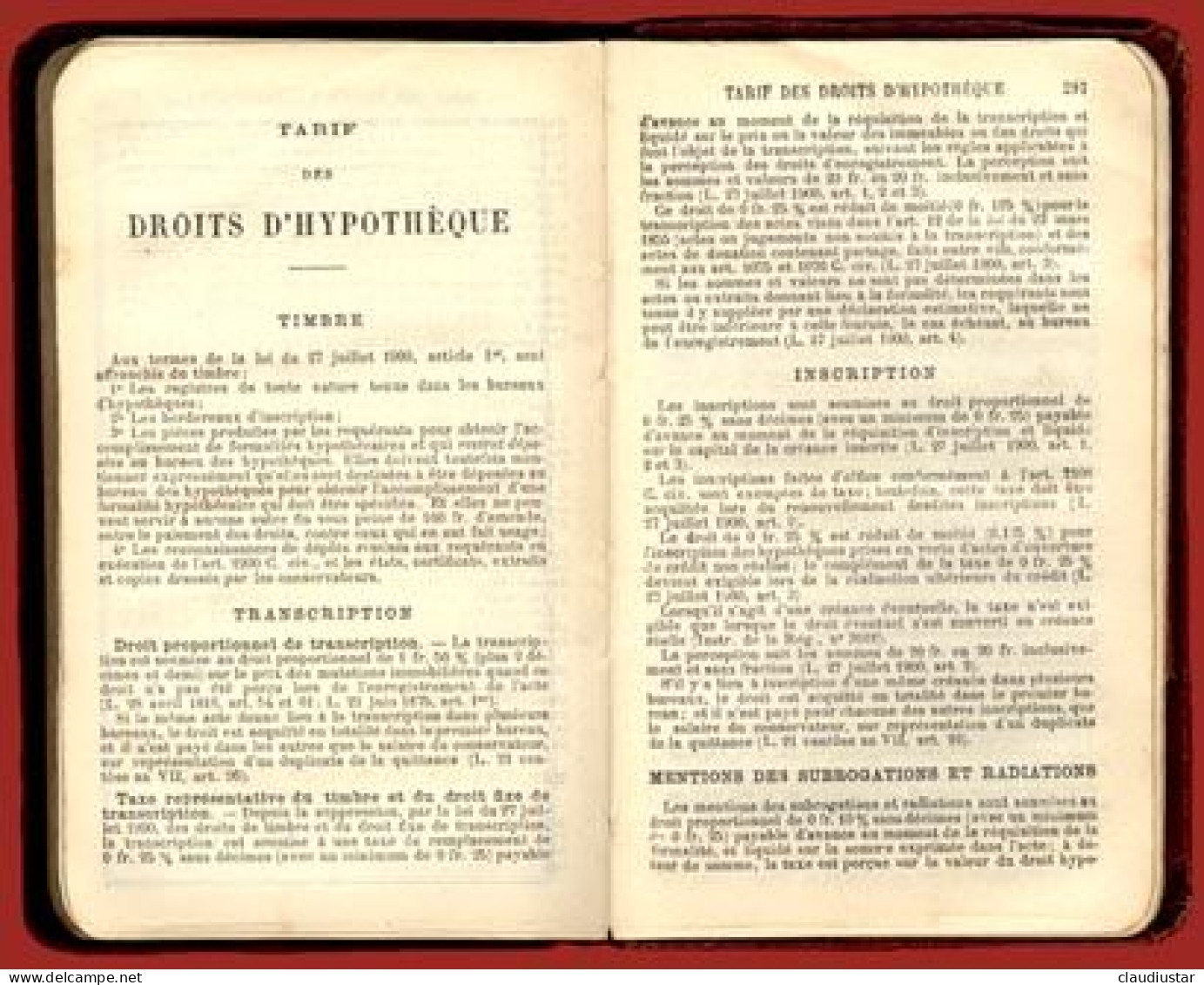 ** AGENDA  Des  NOTAIRES  1909 -  CODE  CIVIL ** - Agenda Vírgenes